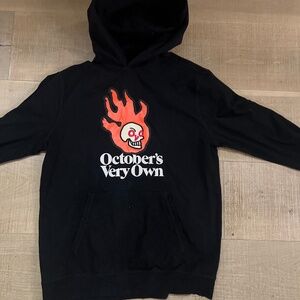 BLACK OVO Skulls hoodie XL